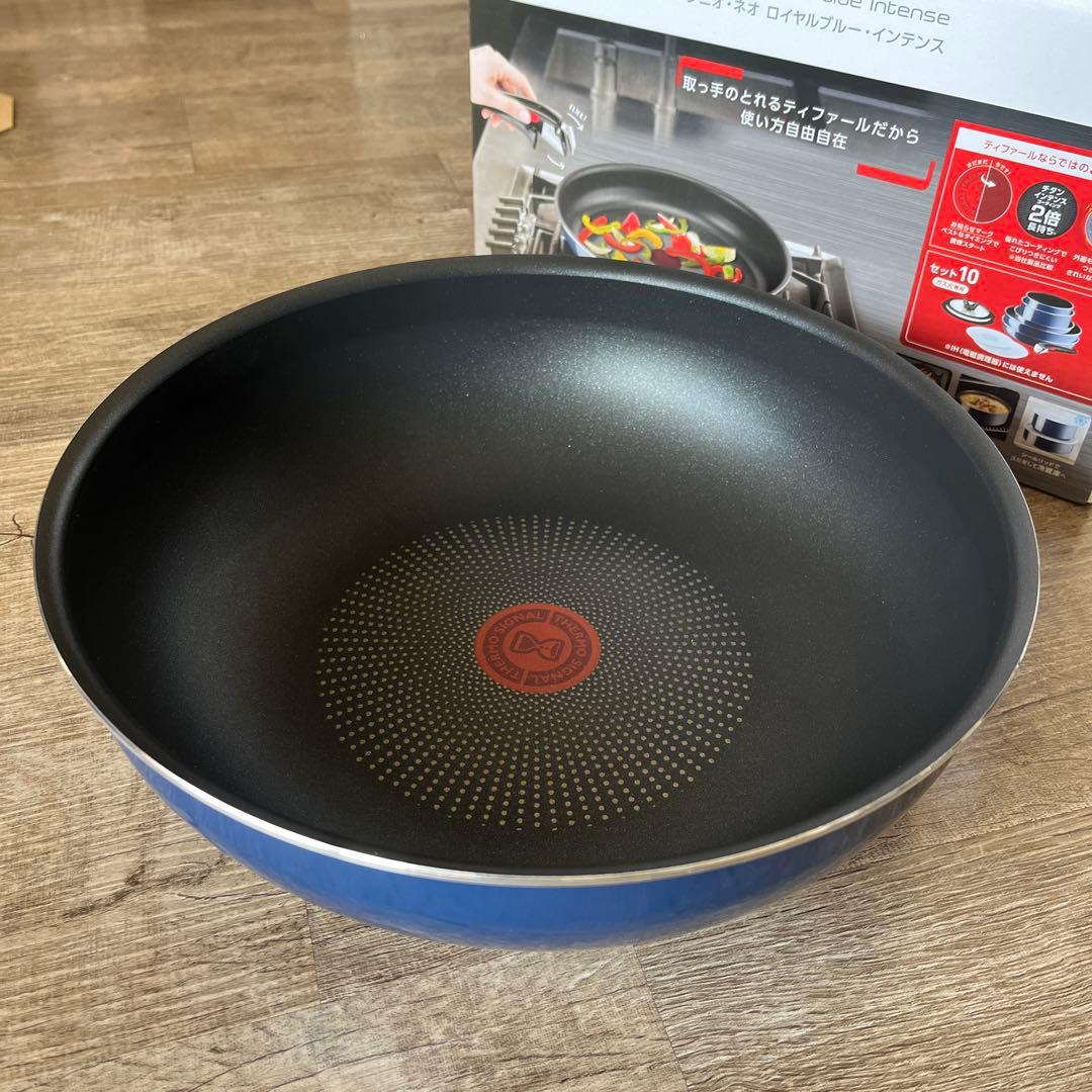 タイムセール★新品★ ティファール フライパン ウォックパン 28cmセット