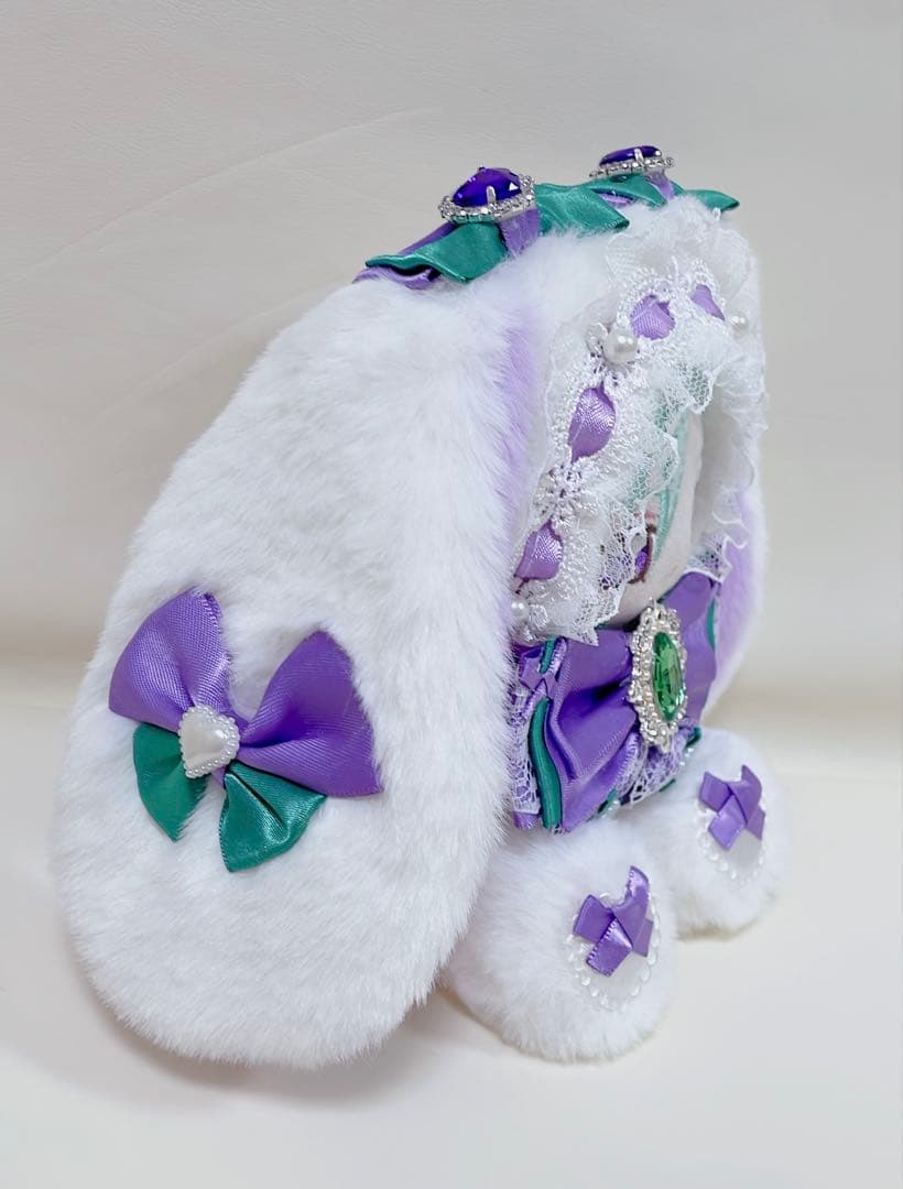 おすわり♥ぬい服 着ぐるみ♥12~13cm♥いつぬい♥ちびぐるみ♥垂れ耳♥W38