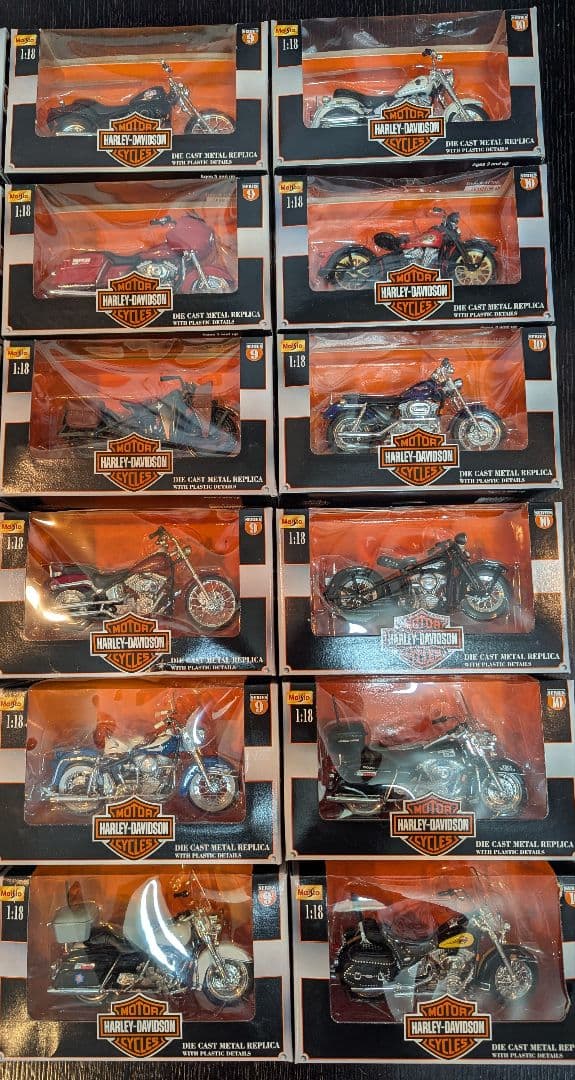 HarleyDavidson Maisto ハーレーダビッドSeries7-10