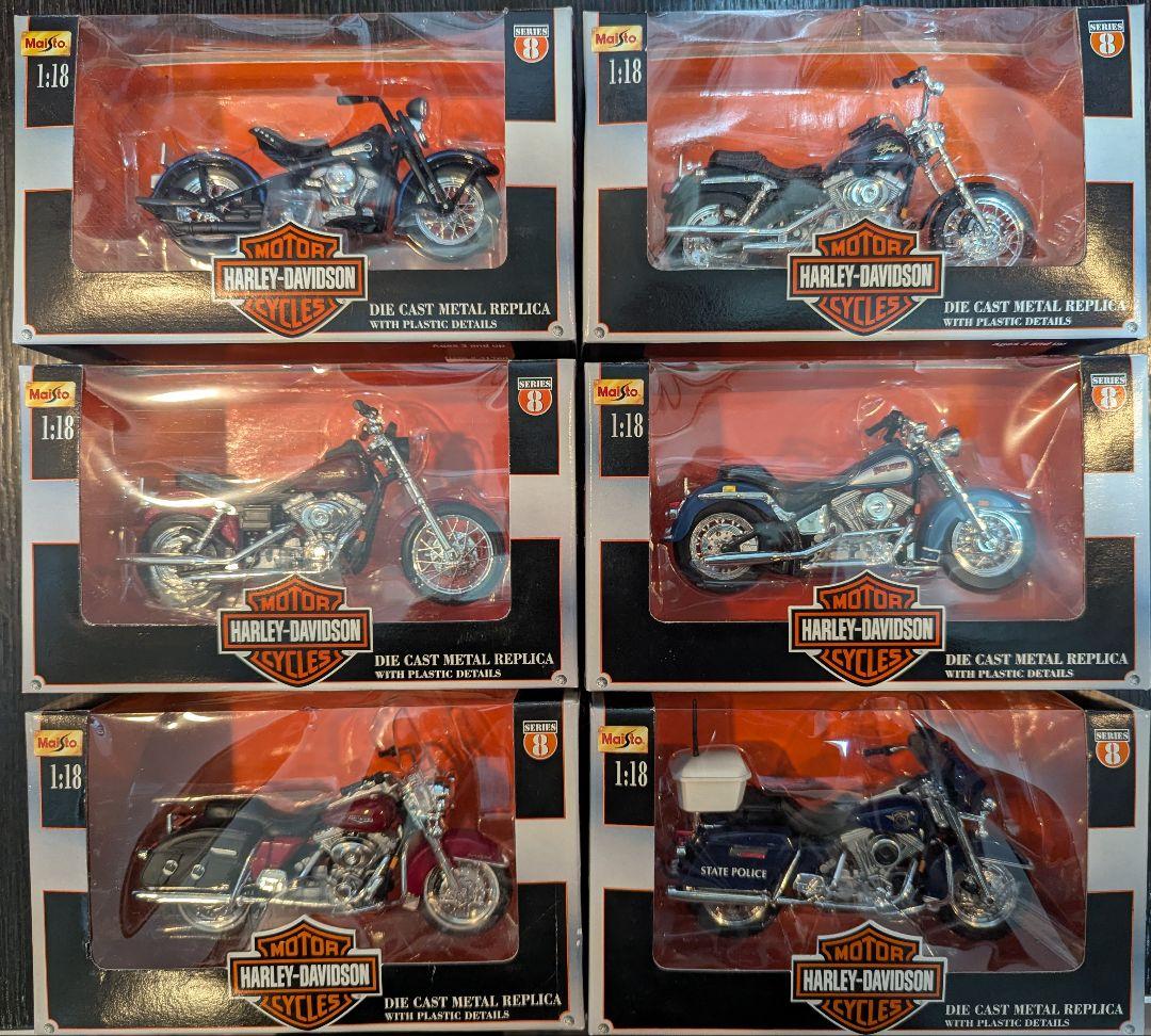 HarleyDavidson Maisto ハーレーダビッドSeries7-10