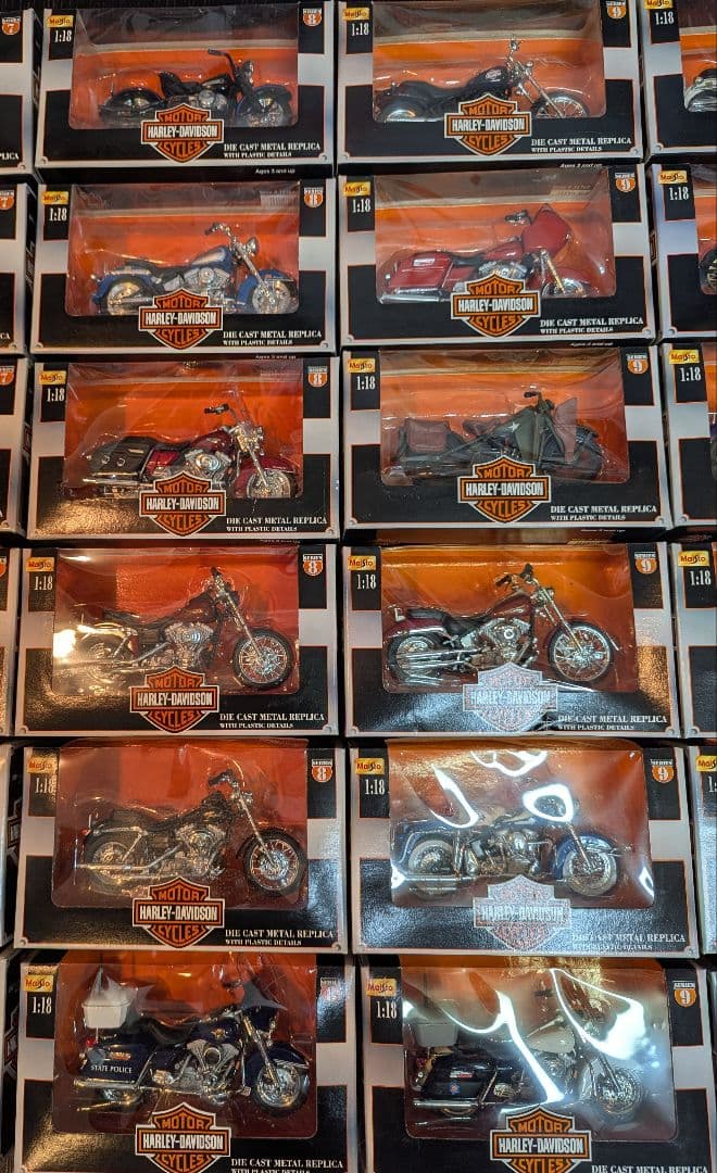 HarleyDavidson Maisto ハーレーダビッドSeries7-10