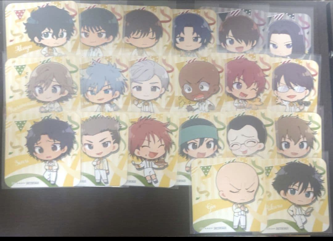 テニスの王子様　セガカフェ　20周年　コースター　コンプリートセット