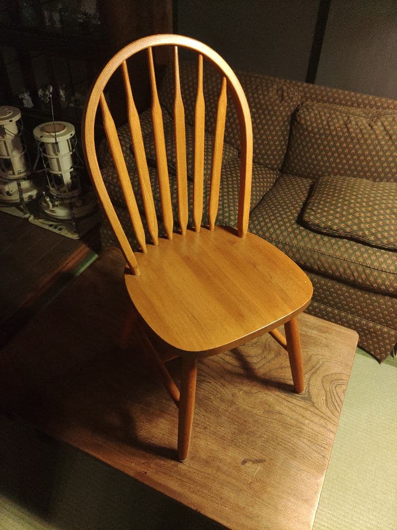 希少　ウィンザーチェア　フープバックチェア　椅子　ヴィンテージ　レトロ