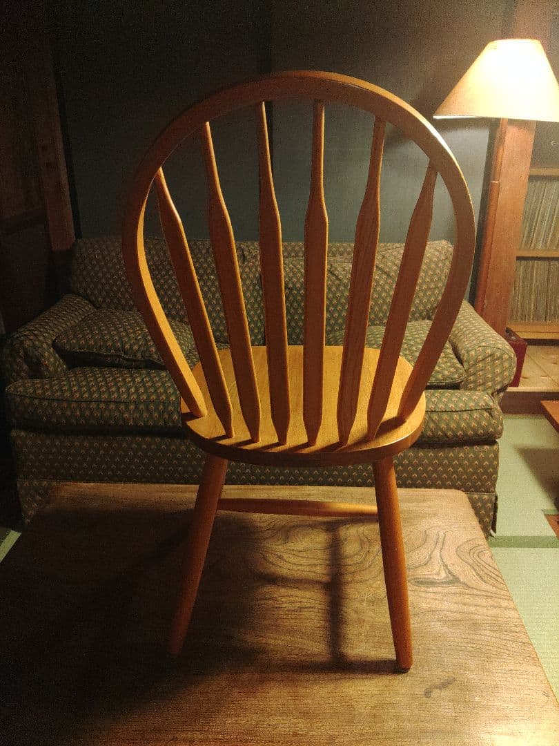 希少　ウィンザーチェア　フープバックチェア　椅子　ヴィンテージ　レトロ