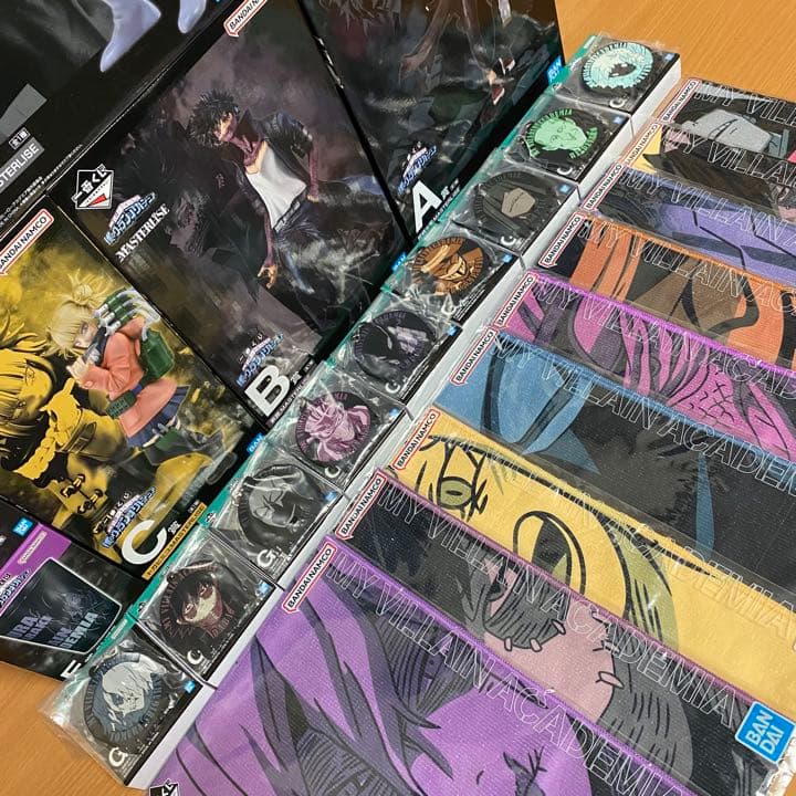 一番くじ ヒロアカ 僕のヴィランアカデミア ABCD 上位フィギュアコンプ