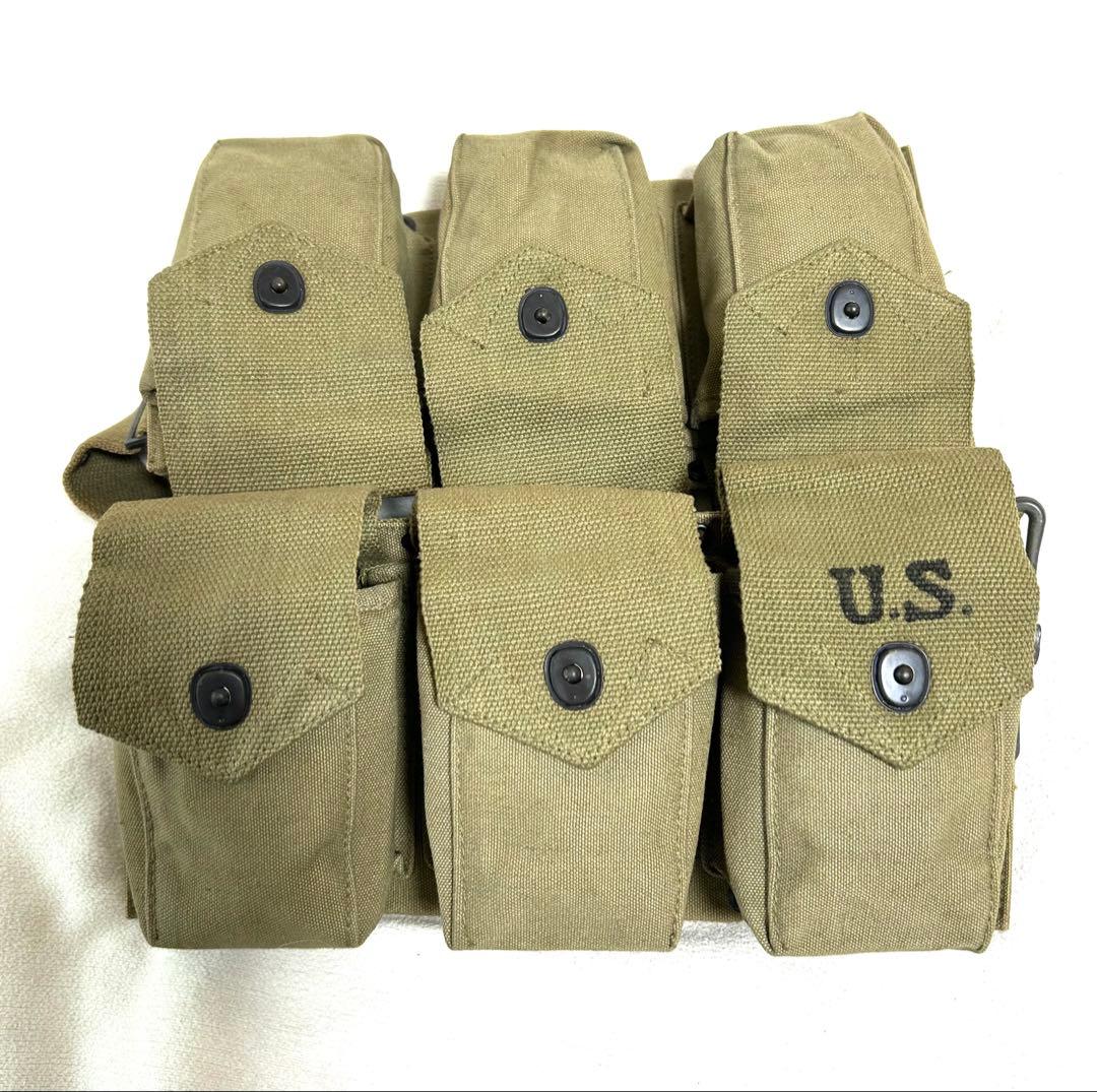米軍ナム戦/M1937/BAR弾帯/実物/未使用デッドストック