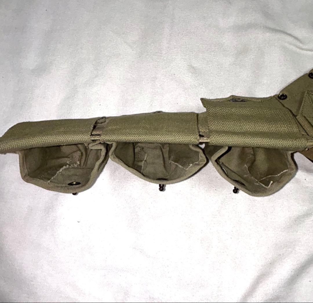 米軍ナム戦/M1937/BAR弾帯/実物/未使用デッドストック