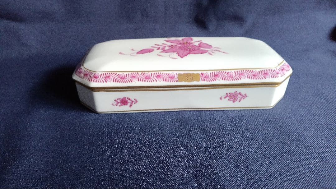 ヘレンド　アポニーピンクフラワー ５点セット