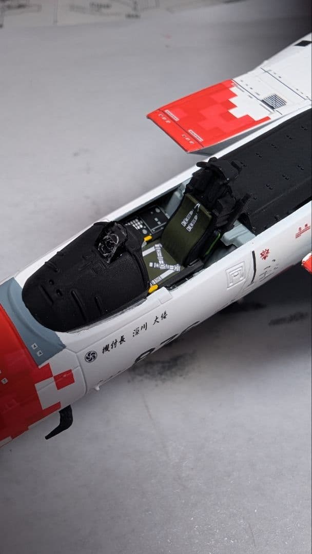 プラッツ製F-15J 305SQ　40thAnniversary　 梅組　完成品