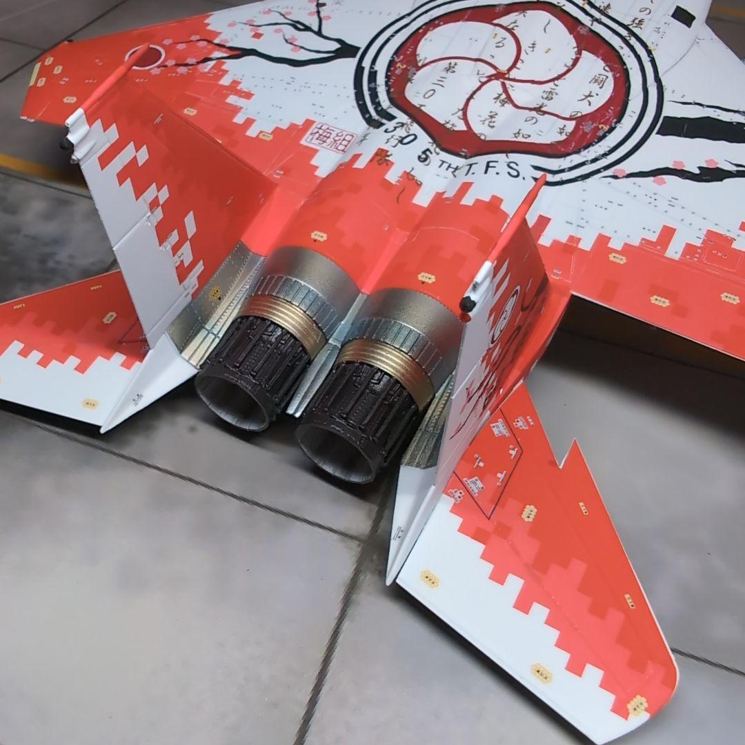 プラッツ製F-15J 305SQ　40thAnniversary　 梅組　完成品