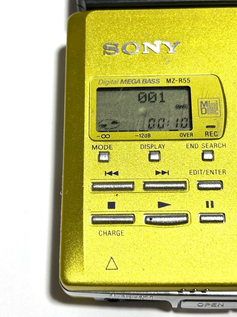 SONY MDレコーダー MZ-R55 動作品