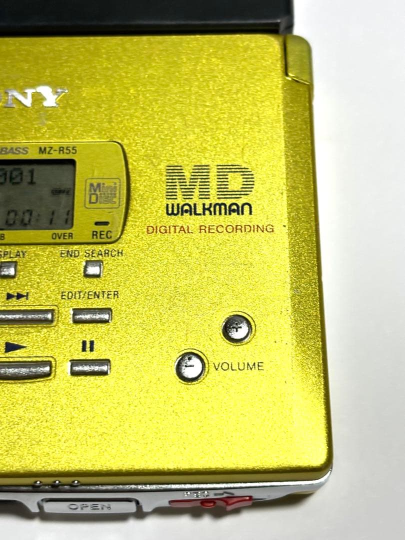 SONY MDレコーダー MZ-R55 動作品