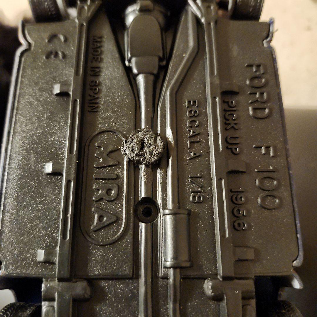 1956年　F100 パンプキン　ラット　カスタム　1/18サイズ