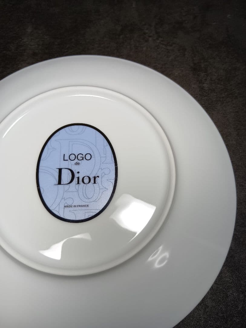 ディオール Dior プレート 皿 21cm Logo de Dior 希少品