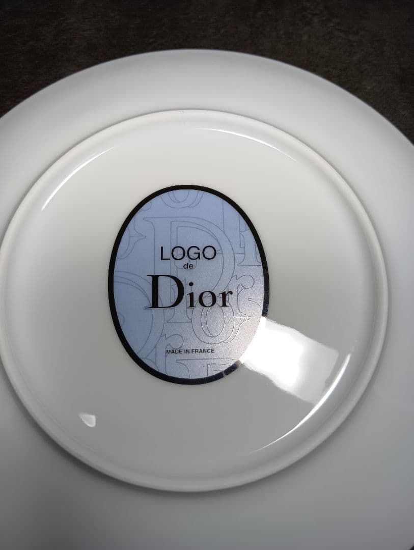 ディオール Dior プレート 皿 21cm Logo de Dior 希少品