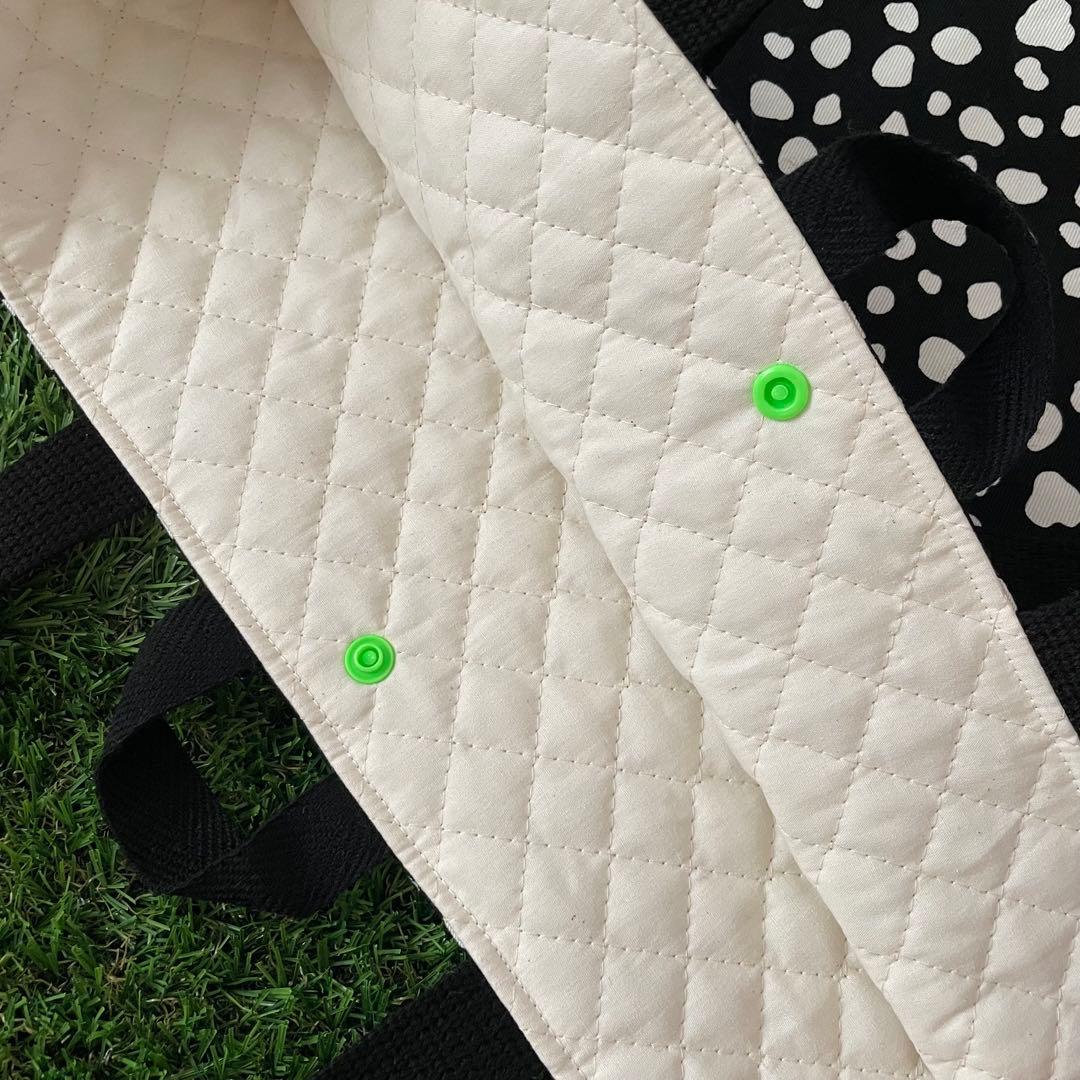 ◆ちゃこりーぬ◆レッスンバッグ・体操着袋2点セット　ダルメシアン柄