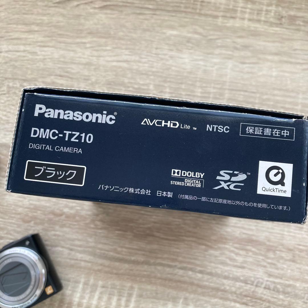 Panasonic　LUMIX DMC-TZ 10デジカメ　ブラック