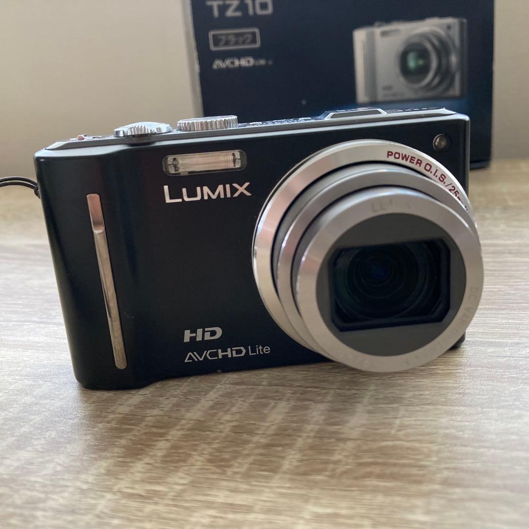 Panasonic　LUMIX DMC-TZ 10デジカメ　ブラック