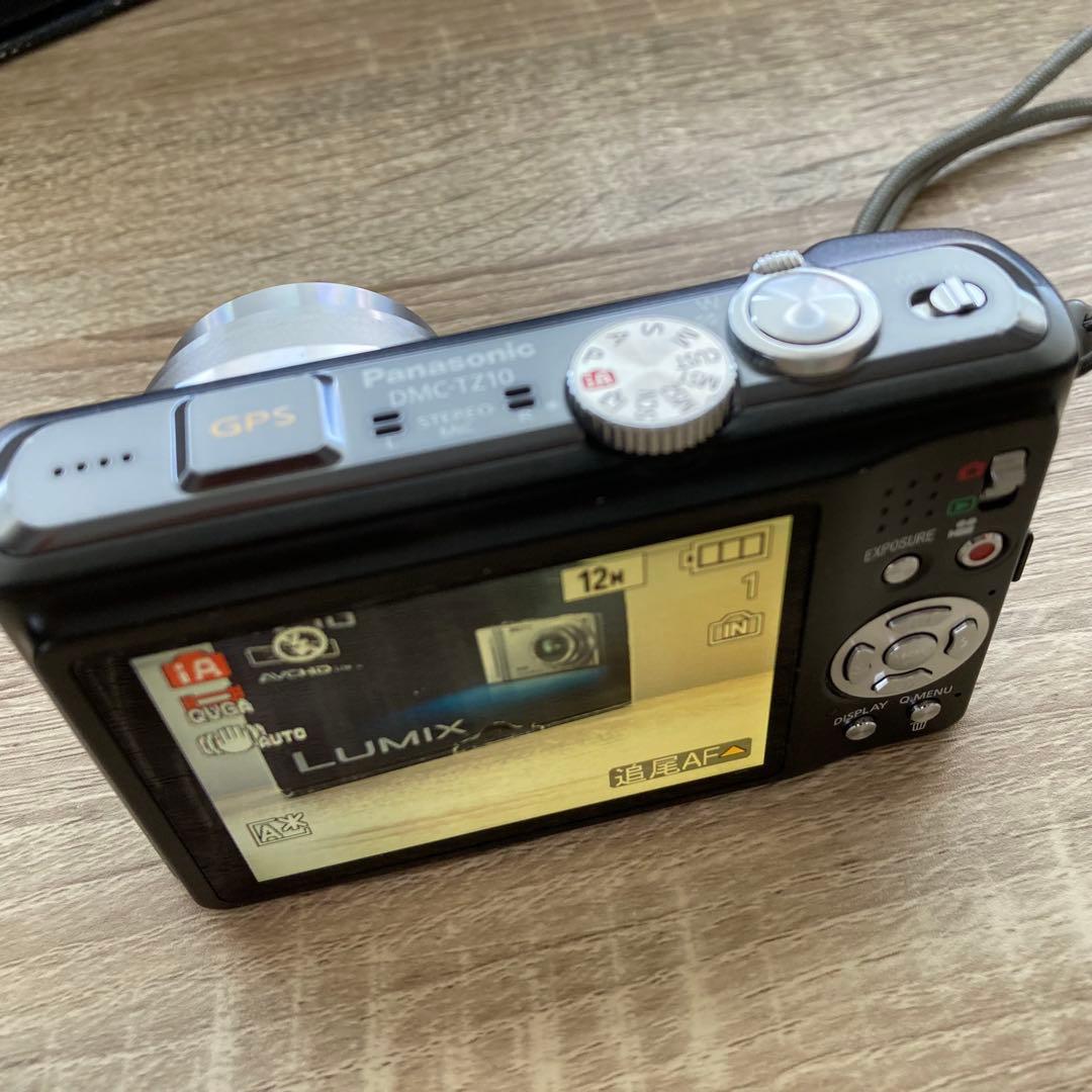 Panasonic　LUMIX DMC-TZ 10デジカメ　ブラック
