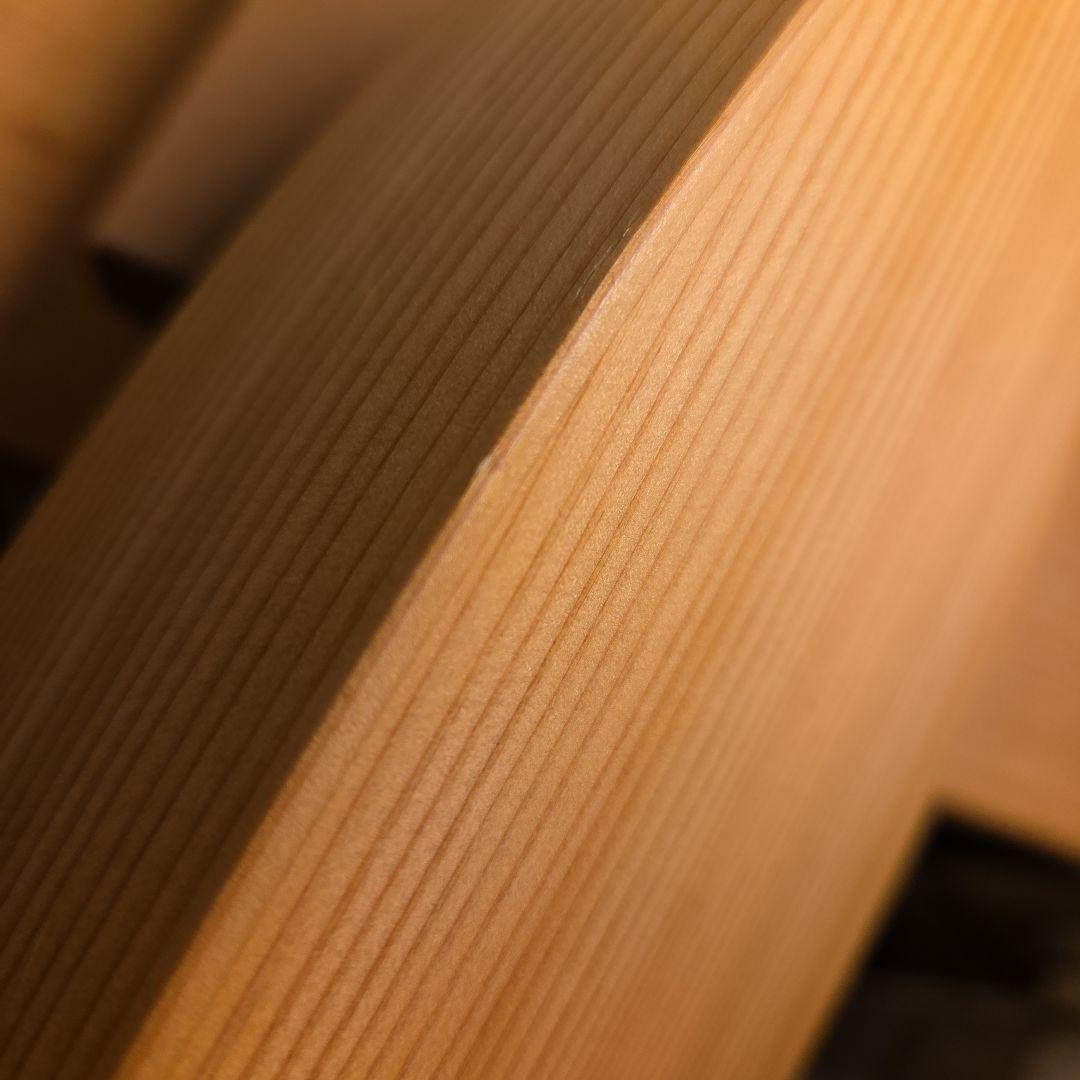 大館工芸社 曲げわっぱ　軌々(紫紺)　二段曲げわっぱ弁当箱　美品