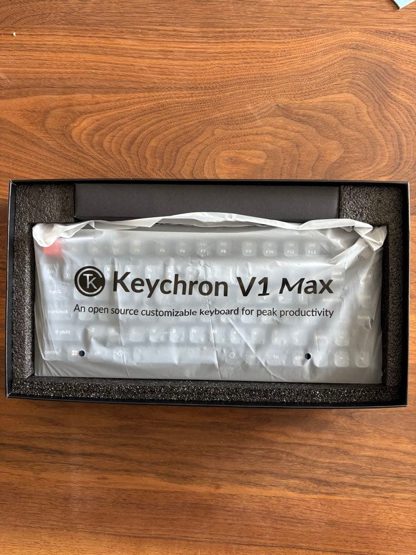 【美品】Keychron V1 Max JIS配列（かな印字無し）バナナ軸