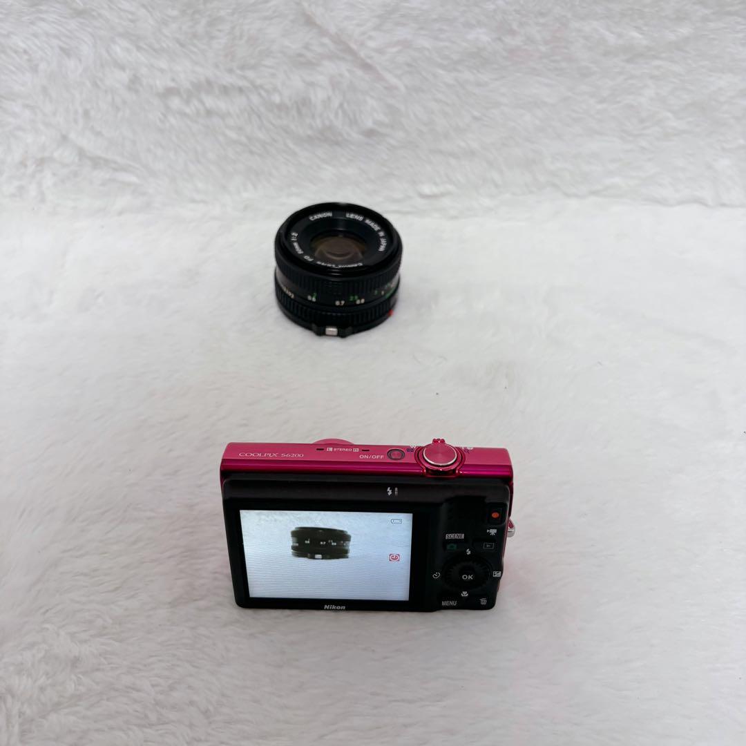 【未使用級】Nikon COOLPIX S6200 ピンク