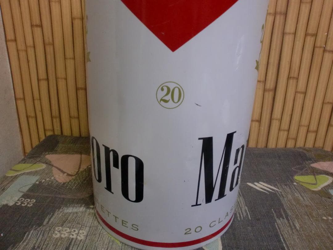 Marlboro 　マルボロ　ゴミ箱　傘立て　昭和レトロ