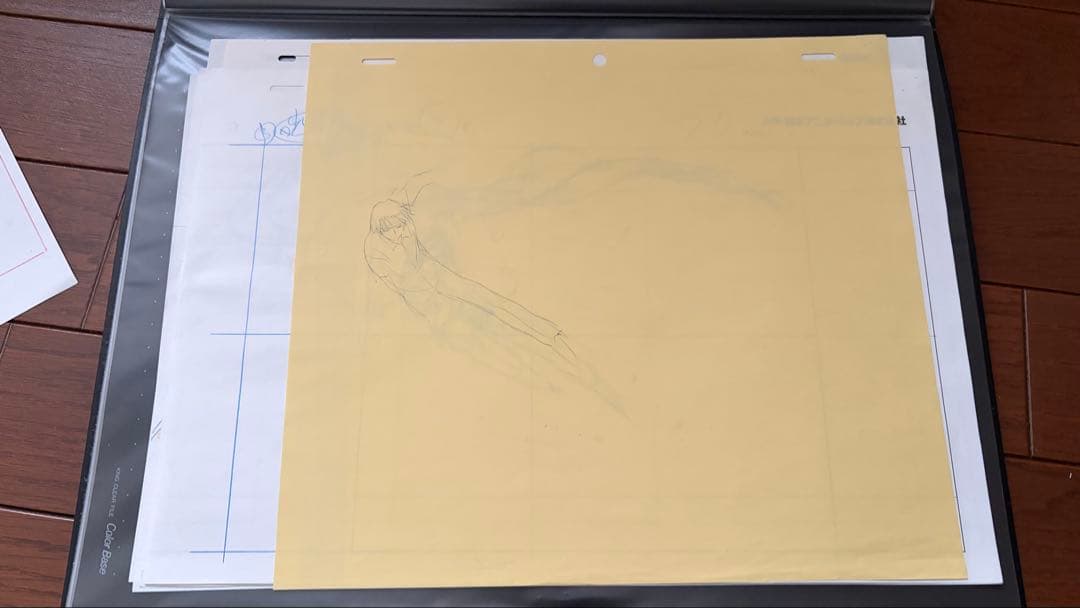 D*b様 HUNTER×HUNTER クロロ レイアウト セル画 ハンター×ハン