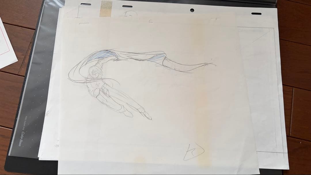 D*b様 HUNTER×HUNTER クロロ レイアウト セル画 ハンター×ハン