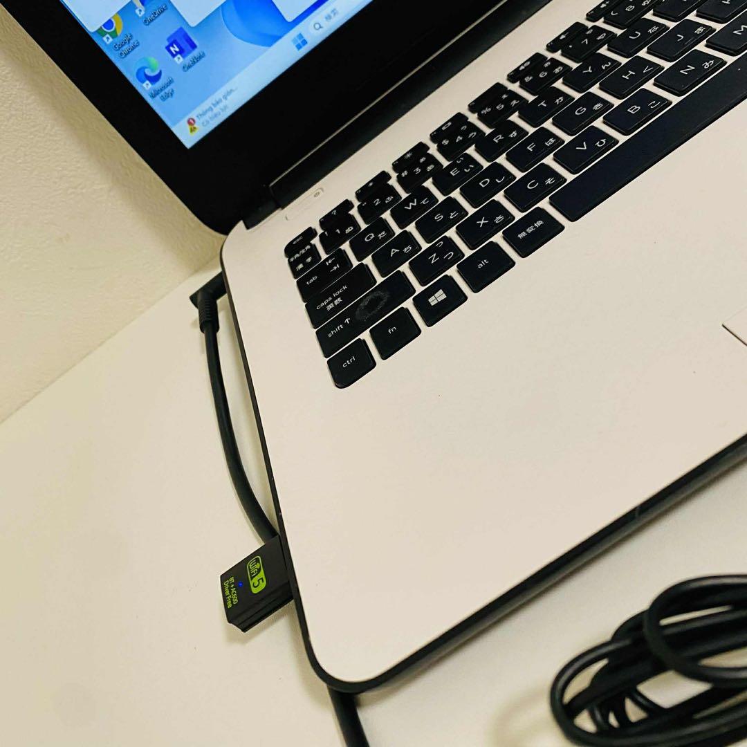 Y137 HPノートパソコンWEBカメラSSD高速Windows11オフィス付き