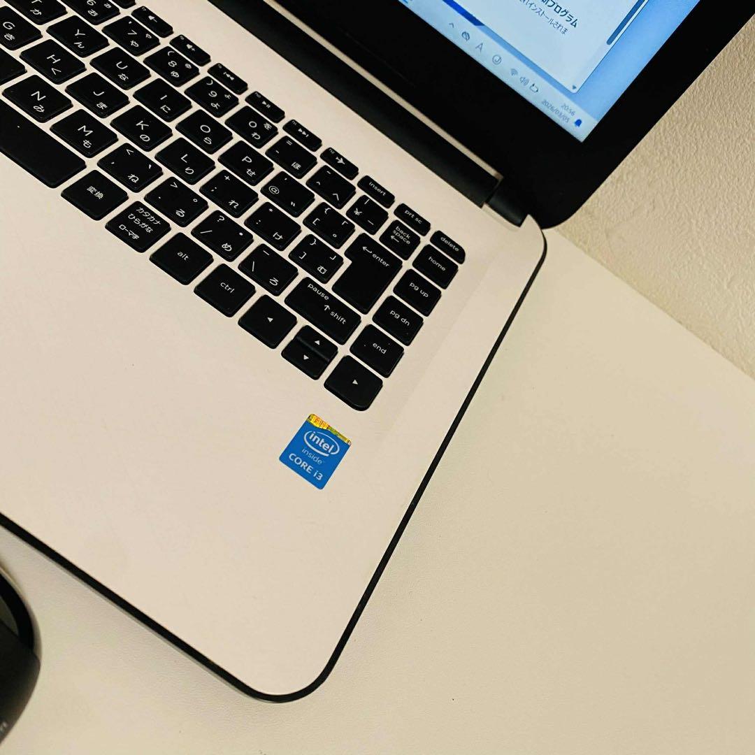 Y137 HPノートパソコンWEBカメラSSD高速Windows11オフィス付き