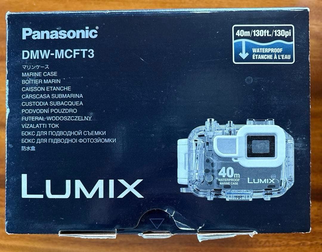 Panasonic DMC-FT4 水中撮影可　水深40m対応ケース　他