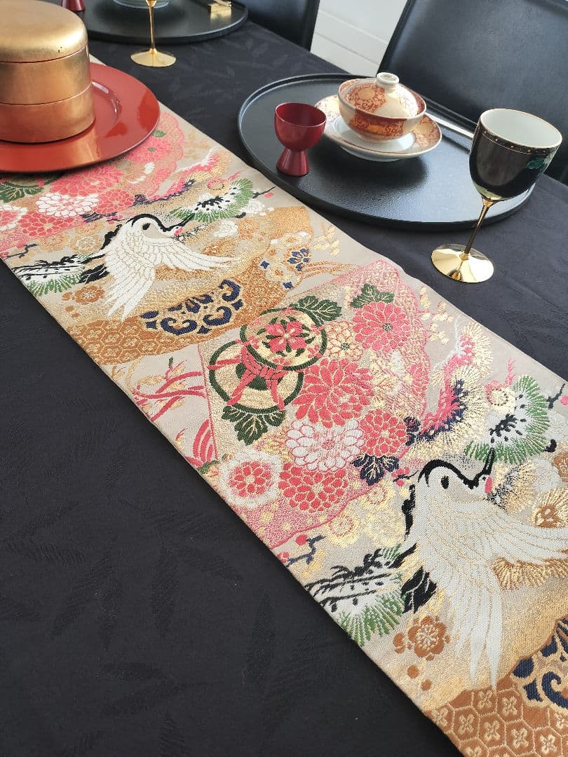 A966高級‼️花嫁衣装帯‼️1ｍ90cm