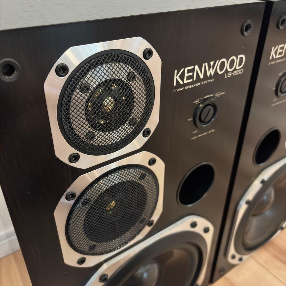 KENWOOD LS-550 ペア ブックシェルフスピーカー
