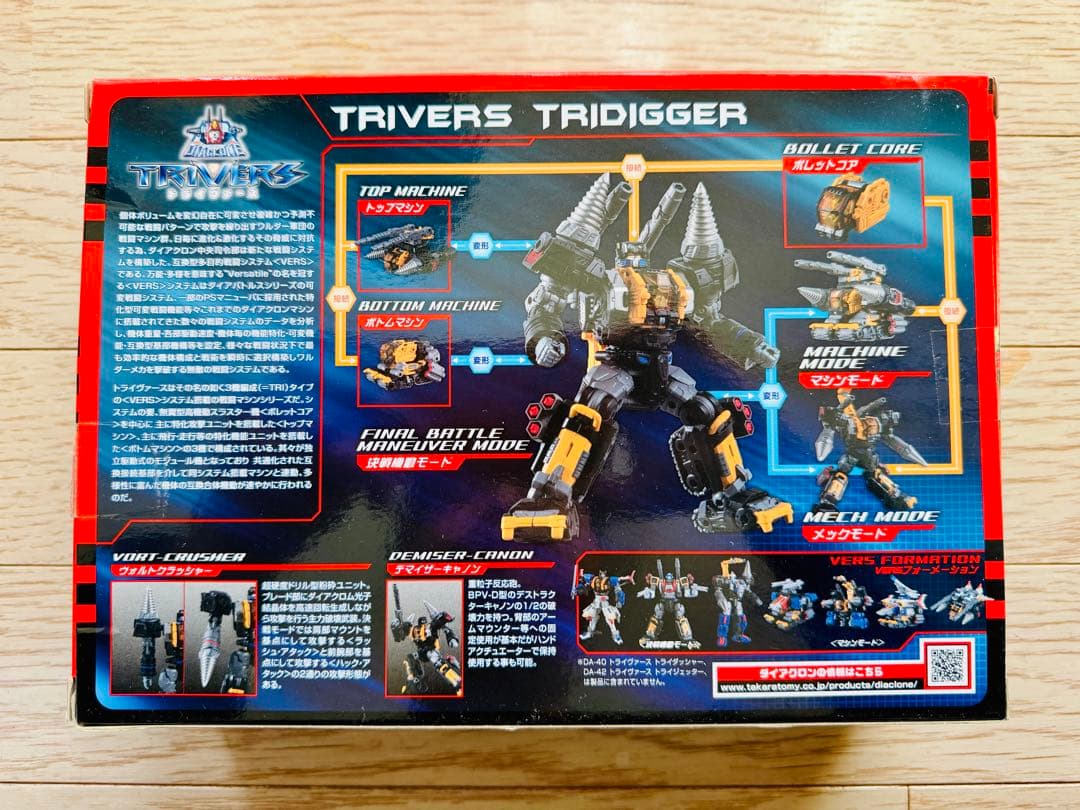 タカラトミー ダイアクロン DA-47 トライディガー