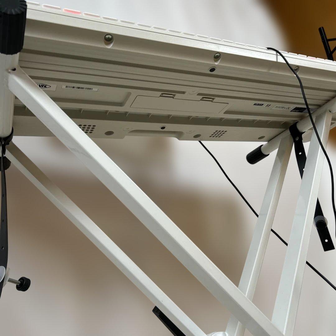 カシオ　電子キーボード　LK-530 Casiotone スタンド　イス付き