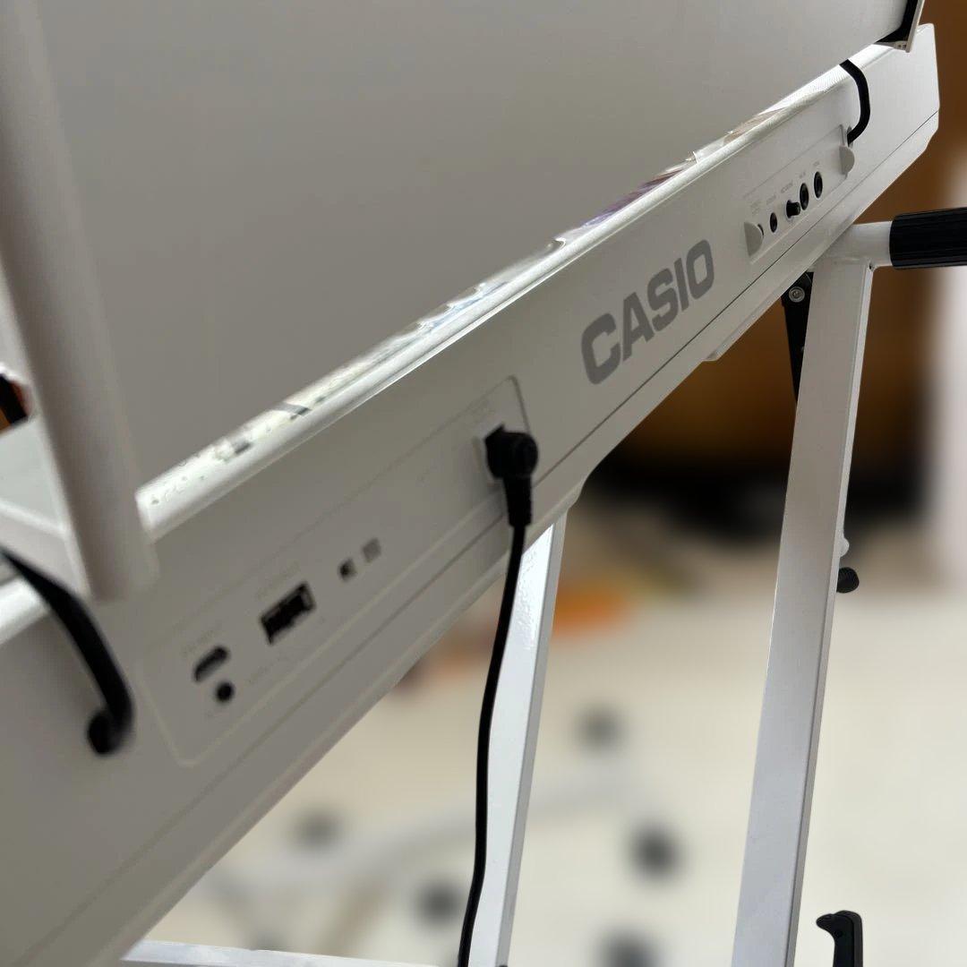 カシオ　電子キーボード　LK-530 Casiotone スタンド　イス付き