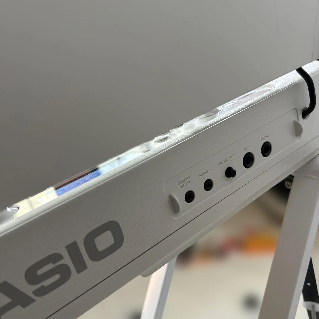 カシオ　電子キーボード　LK-530 Casiotone スタンド　イス付き