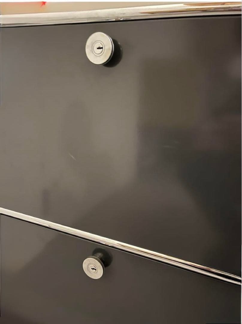 USMハラー 2連2段 エクステンションドア×4 鍵付き アントラサイト