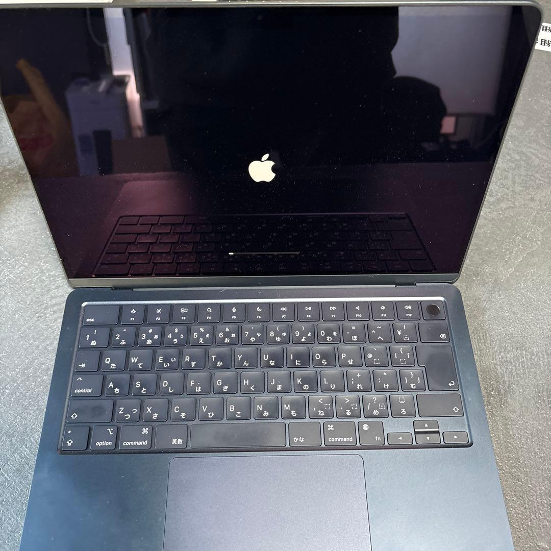 macbookair m2 13.6インチ 256GB ミッドナイト カバー付
