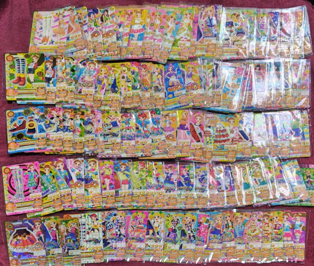 アイカツ　ポップ　まとめ売り　123枚　プレミアム　レア　ノーマル　排出版　など