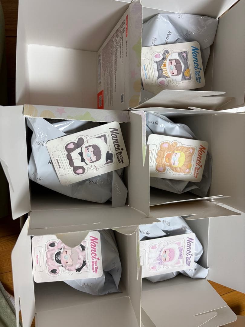 Nanci Tea Time Kitties ぬいぐるみ　6個　未開封