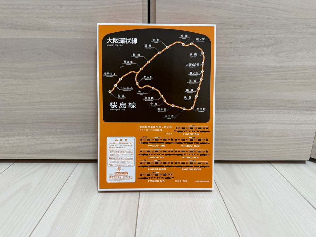 GREENMAX JR201系 さよなら大阪環状線201系セット