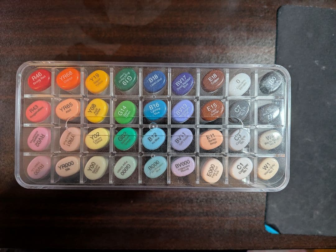 コピック Copic Sketch 36色セット+25色