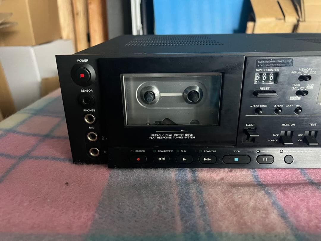 AIWA アイワ カセットデッキ AD-F90