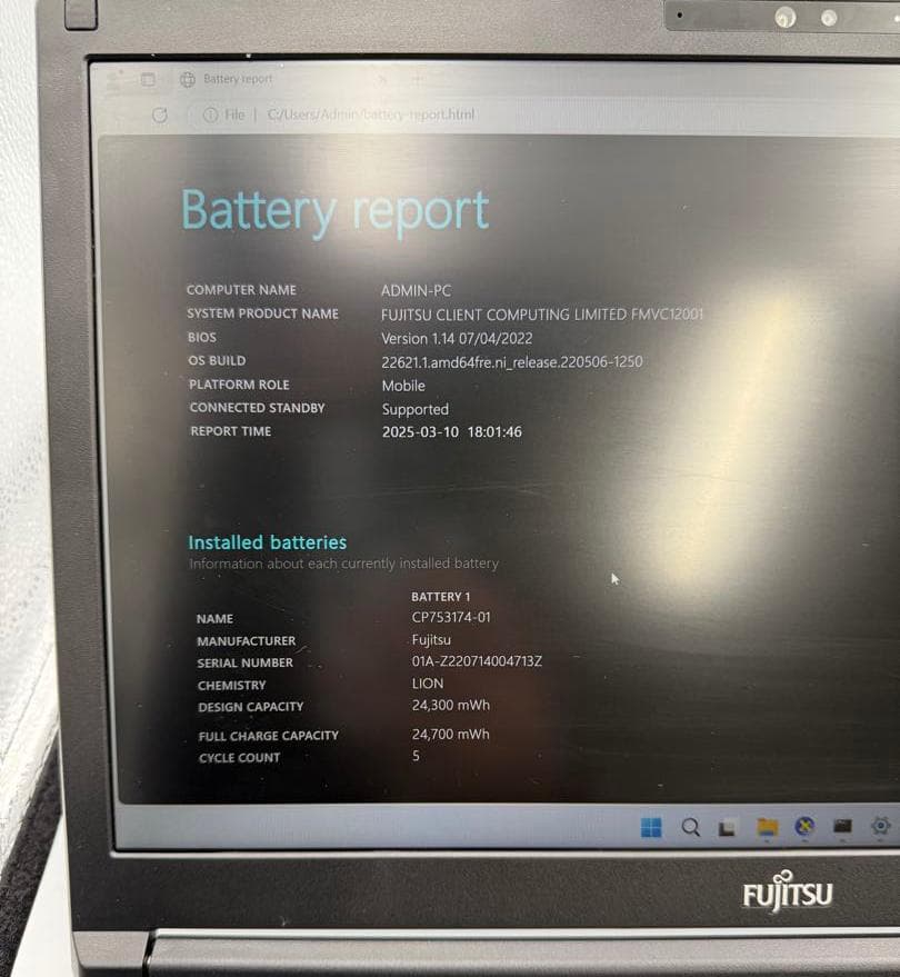 BNTW【美品】富士通 FUTRO A5511M 6305 4G/64G BT