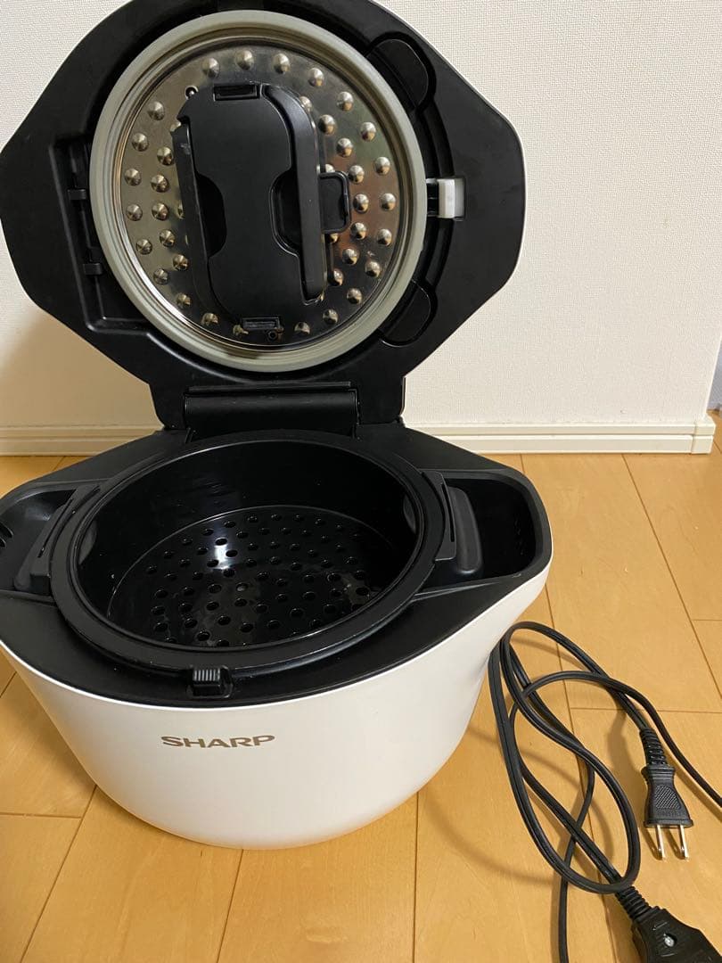 SHARP HEALSIO スチーム調理器　KN-HW16G-W