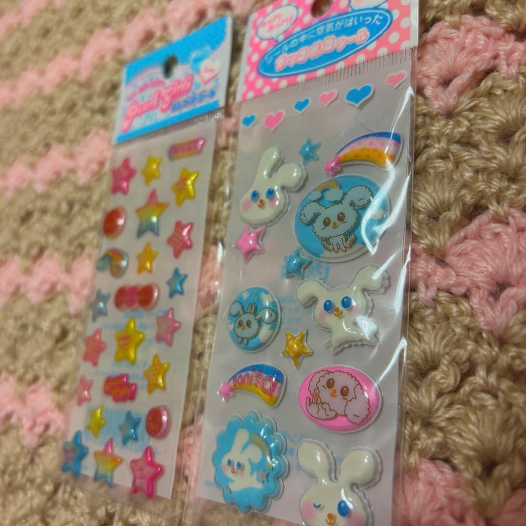 激レア　新品　パールガールズ　ふんわかシール