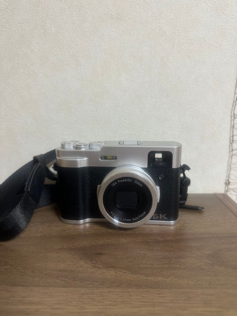 SIXTARY 5K デジカメ スマホに送れる デジタルカメラ 4800万画素