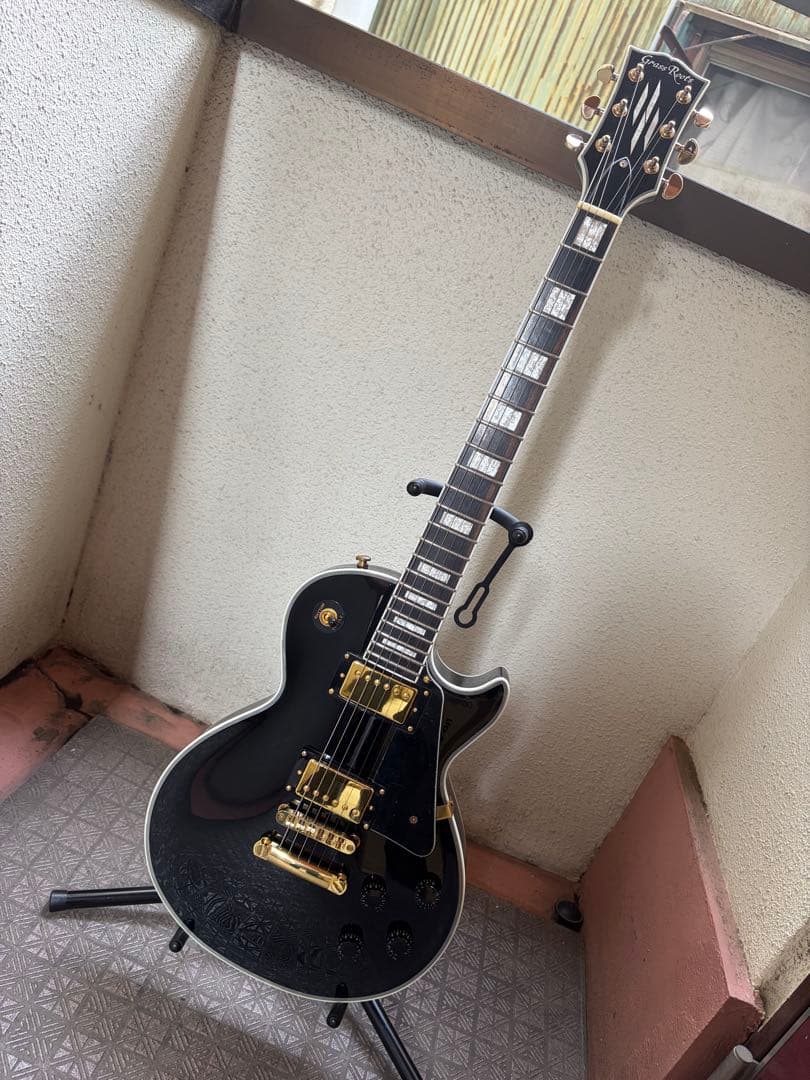 GrassRoots レスポールカスタム ほぼ未使用 G-LP-60C BLK